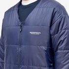 Neighborhood Men's Puff Down Shirt Jacket in Navy