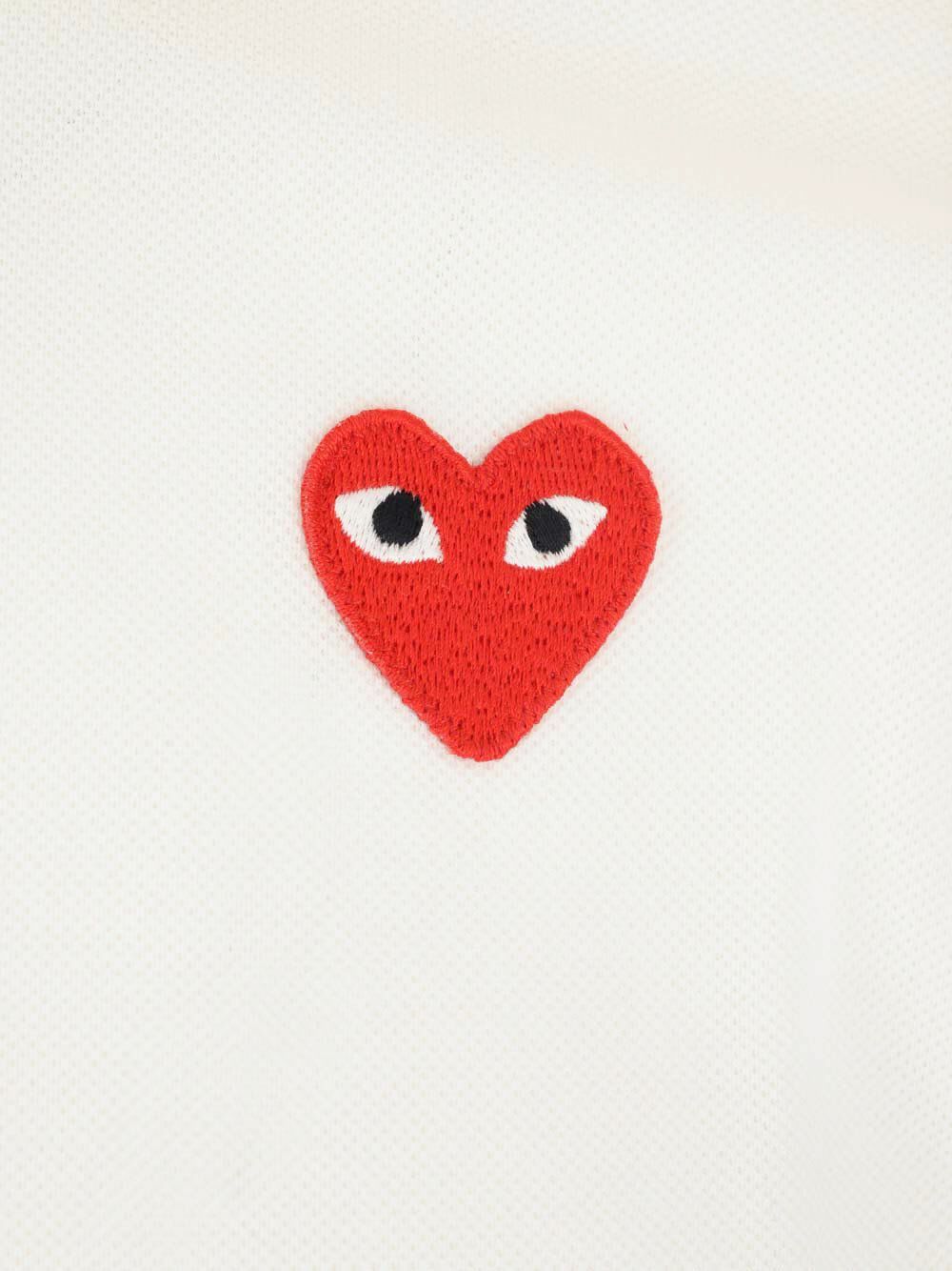 Comme des Garçons Play Half-sleeved Polo
