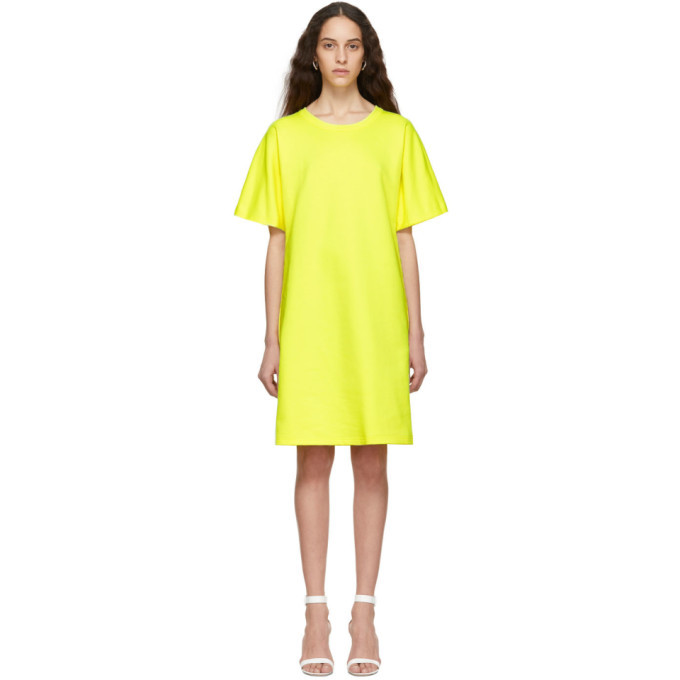 A-Plan-Application Yellow T-Shirt Dress