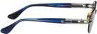 Dita Gunmetal & Blue META-EVO Two Sunglasses
