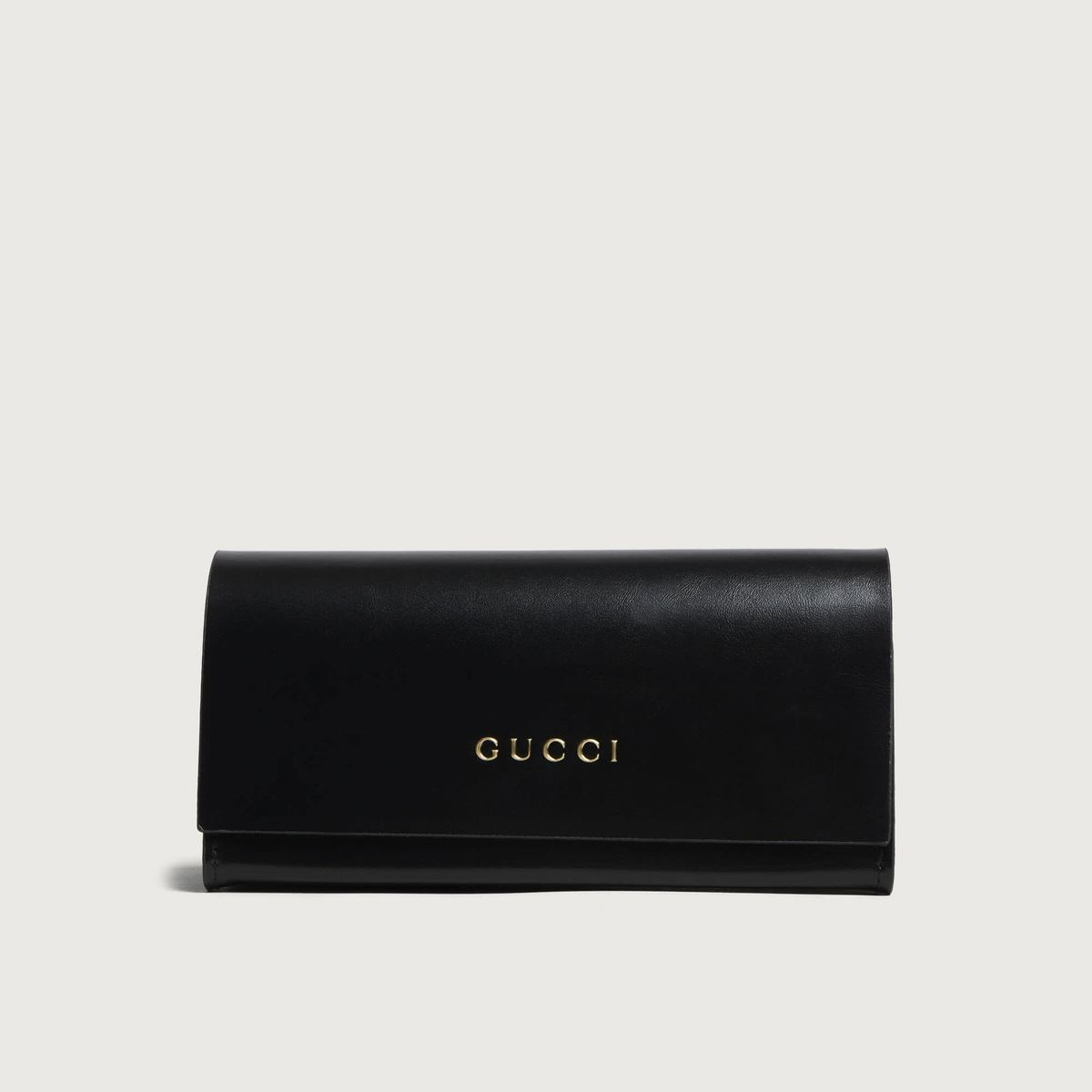 Gucci Men's GG2274S Lettering Sunglasses in Black/Smoke