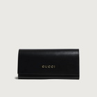 Gucci Men's GG2274S Lettering Sunglasses in Black/Smoke