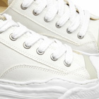 Maison MIHARA YASUHIRO Men's Original Sole Toe Cap Lowcut Canvas S Sneakers in White