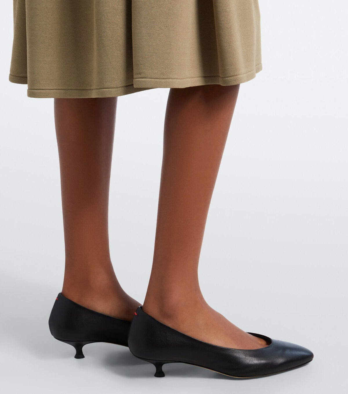 Aeyde Corinne leather pumps