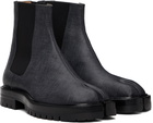 Maison Margiela Black Tabi County Chelsea Boots