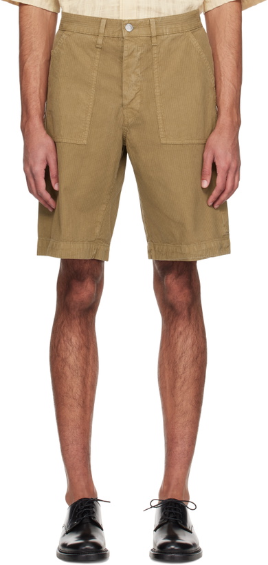 Photo: Sunflower Brown Wide Twist Work Shorts