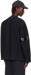 VETEMENTS Black Taped Longsleeve T-shirt