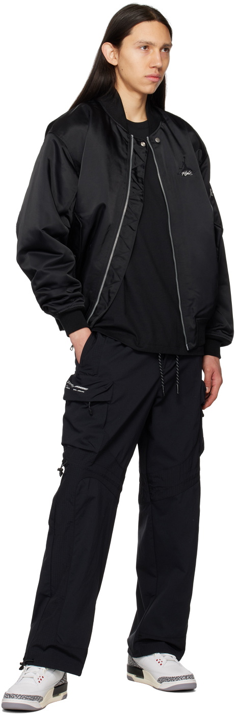Nike Jordan Black Renegade Bomber Jacket