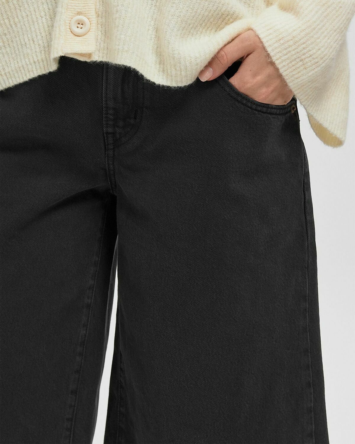 Levis SUPER BAGGY JORT Black Womens Casual Short