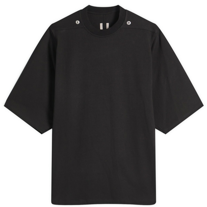 Photo: Rick Owens Men's Eyelet Jumbo T-Shirt in Black