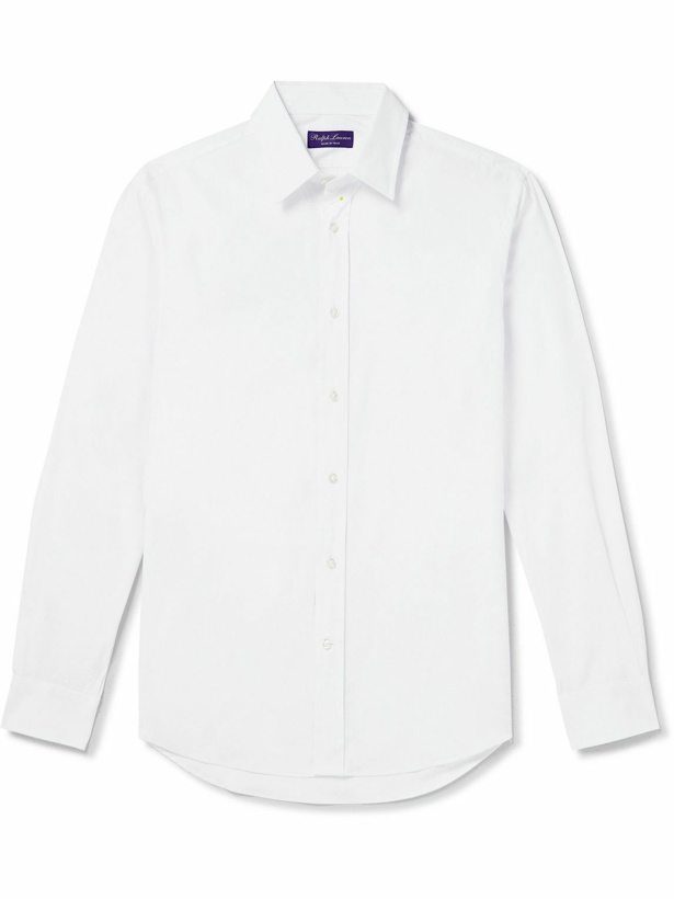 Photo: Ralph Lauren Purple label - Philip Cotton-Poplin Shirt - White