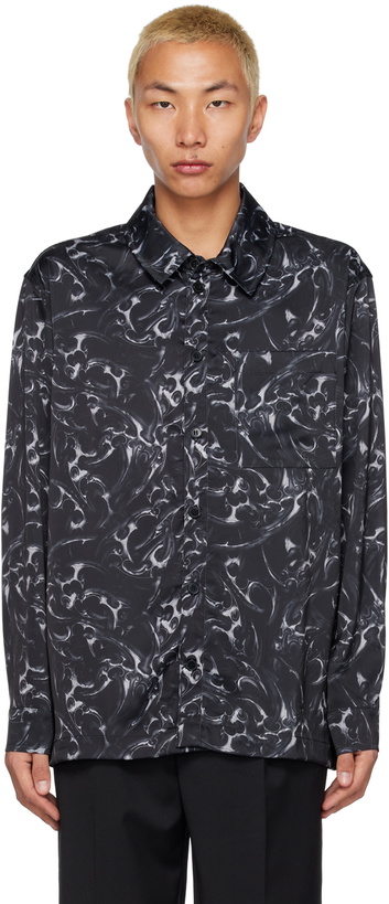 Photo: Han Kjobenhavn Black Chrome Long Sleeve Shirt