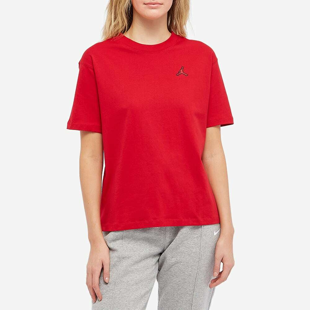 tシャツ TEE JORDAN TERRY RED SPORTY STRIPES レディース Air Jordan x Téla Women's T-Shirt - White/Black – Feature