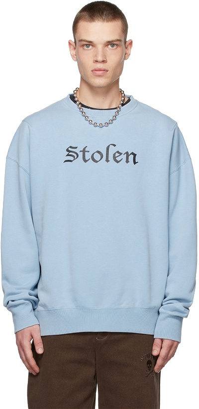 Photo: Stolen Girlfriends Club Blue Stolen Sweatshirt