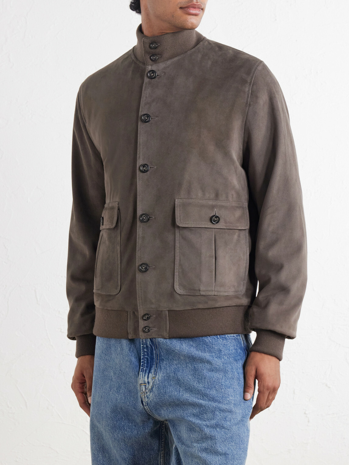Valstar - Suede Jacket - Gray
