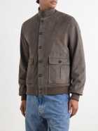 Valstar - Suede Jacket - Gray