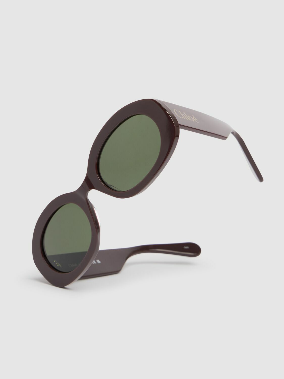 CHLOÉ Rounded Acetate Sunglasses