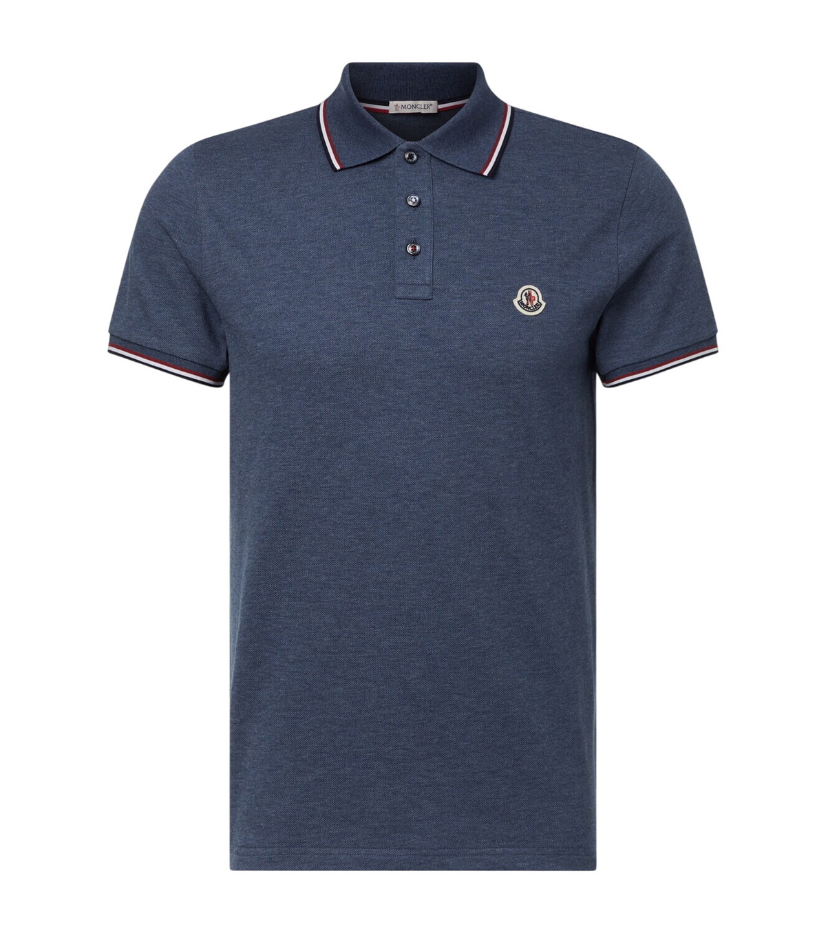 Moncler Cotton piqué polo shirt Moncler