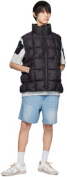 A PERSONAL NOTE 73 Blue Drawstring Denim Shorts