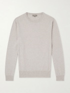 N.PEAL - Oxford Cashmere Sweater - Brown