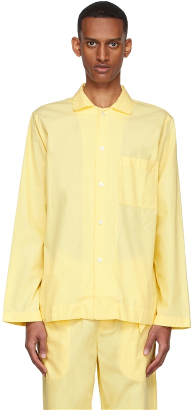 Photo: Tekla Yellow Organic Cotton Pyjama Shirt