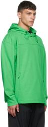 Y-3 Green Cotton Hoodie