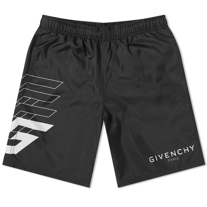 Photo: Givenchy Paris Logo Swim Short