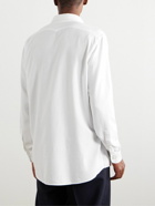 Massimo Alba - Boston Button-Down Collar Twill Shirt - White