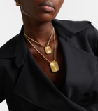 Marie Lichtenberg No Risk No Glory 18kt gold necklace with diamonds