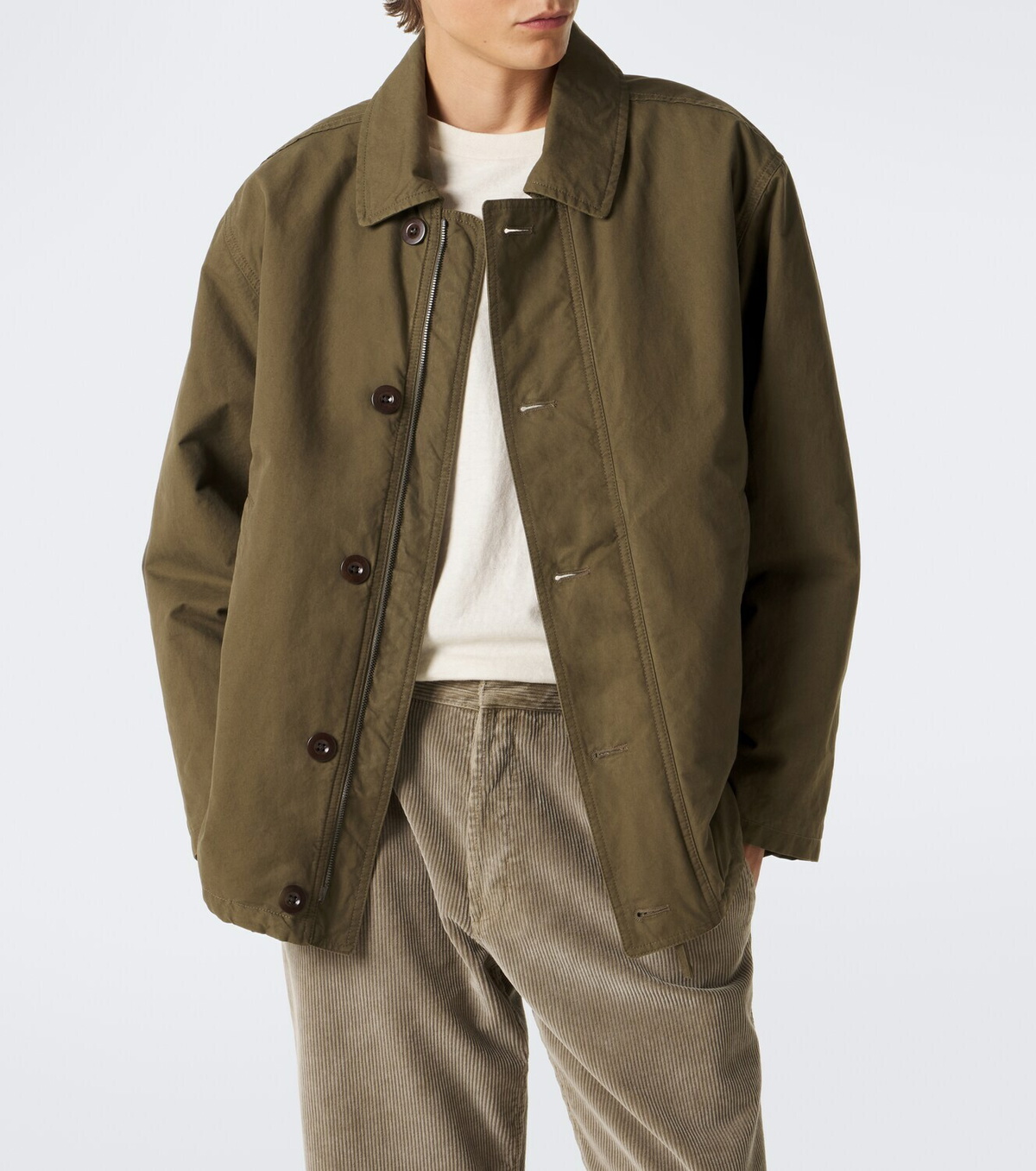 The Row Rafi cotton jacket
