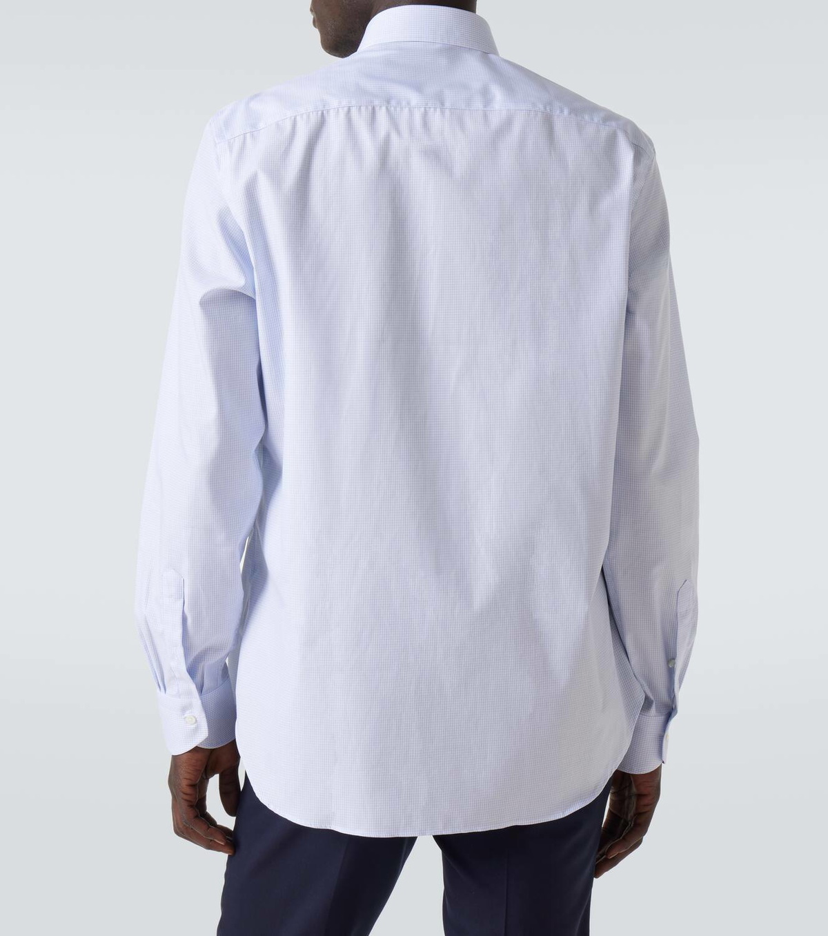Canali Striped cotton shirt