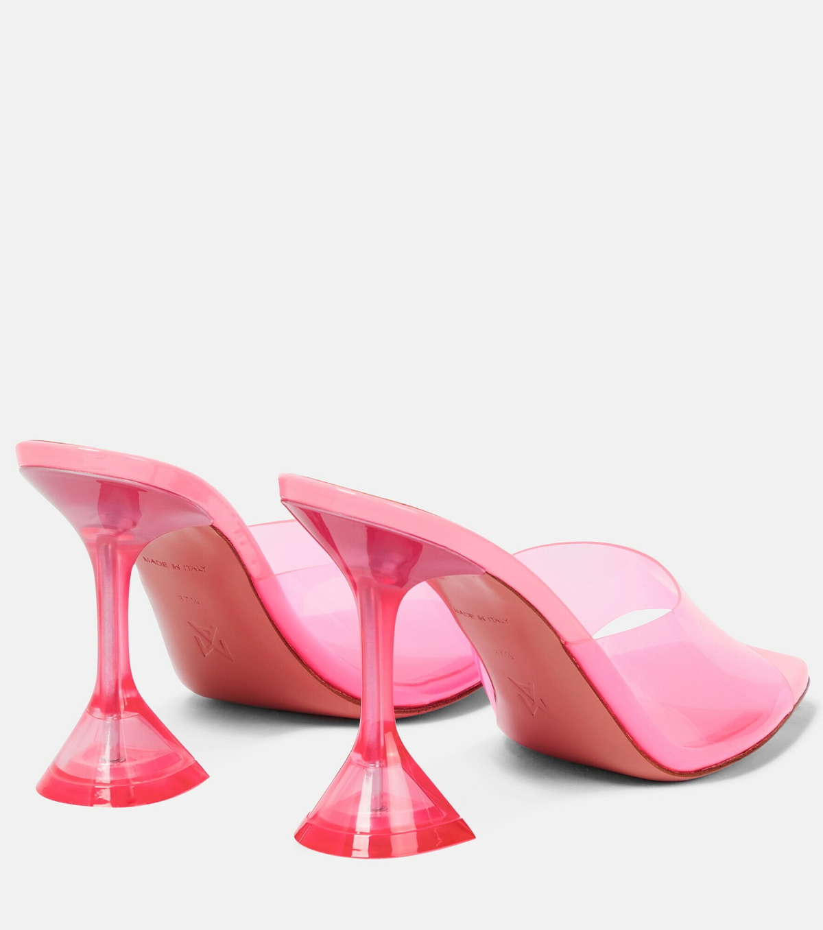 Amina Muaddi - Lupita PVC mules Amina Muaddi