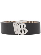 BURBERRY - Tb Checked Belt