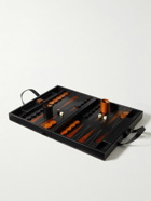 The Conran Shop - Hector Saxe Leather Backgammon Set