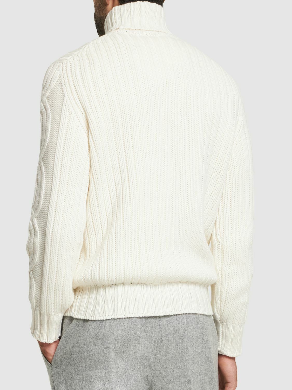 BRUNELLO CUCINELLI - Cashmere Knit Turtleneck Sweater