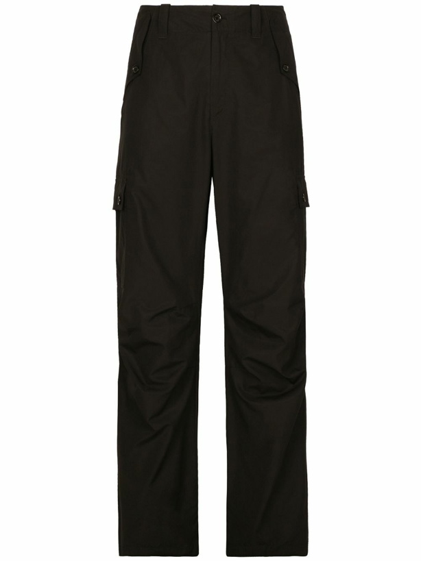 Photo: DOLCE & GABBANA - Cotton Trousers