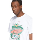 Casablanca White Casa Court T-Shirt