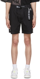 AAPE by A Bathing Ape Black Cotton Shorts