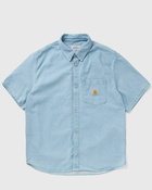 Carhartt Wip S/S Ody Shirt Blue - Mens - Shortsleeves