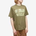 Billionaire Boys Club Men's Static Logo T-Shirt in Olive