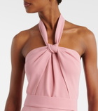 Elie Saab Halterneck cady gown