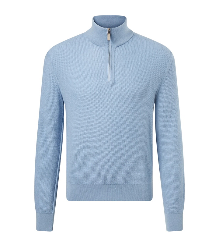 Photo: Zegna Cashmere mockneck sweater