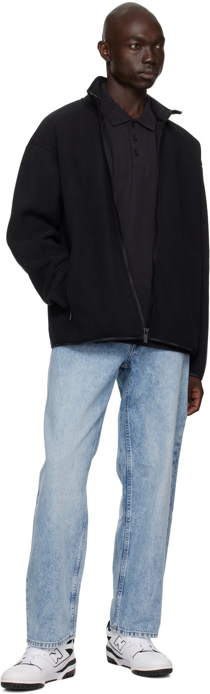 Calvin Klein Black Relaxed-Fit Jacket