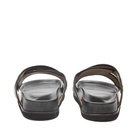 Thom Browne Men's Leather Sandal in Black