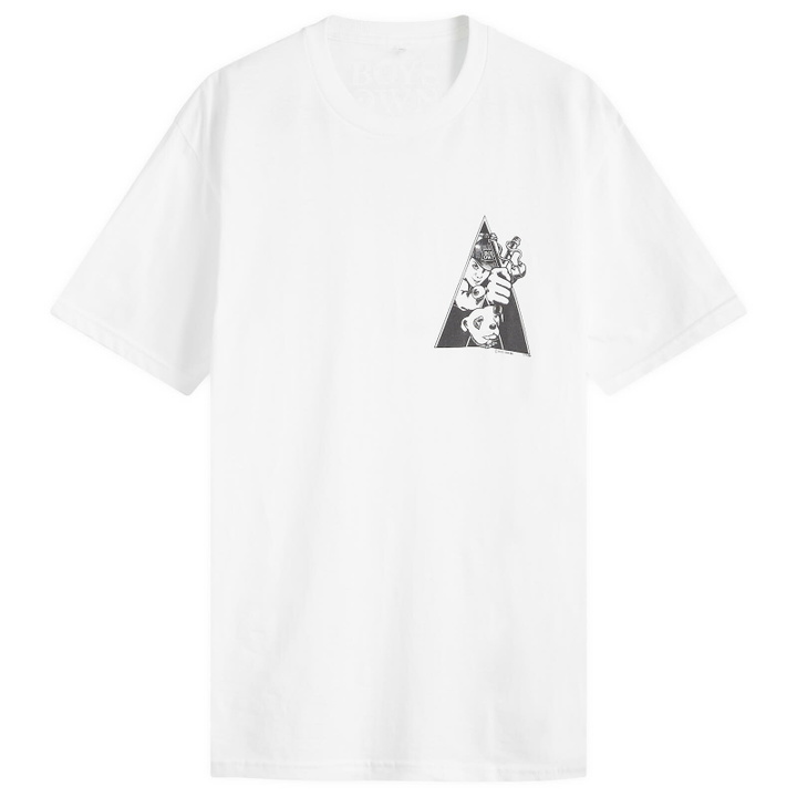 Photo: Boys Own Men's Clockwork Orange Short Sleeve Print T Shirt in White