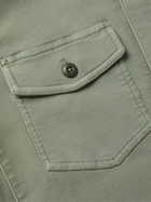 Faherty - Stretch Cotton-Blend Shirt Jacket - Green