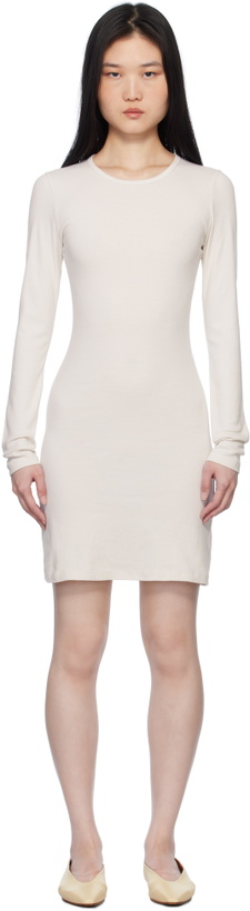 Photo: Gil Rodriguez Off-White Long Sleeve Bellevue Minidress