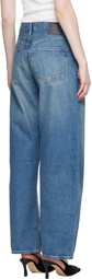 Levi's Blue Drop Barrel Jeans