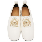 Loewe White Anagram Soft Derbys