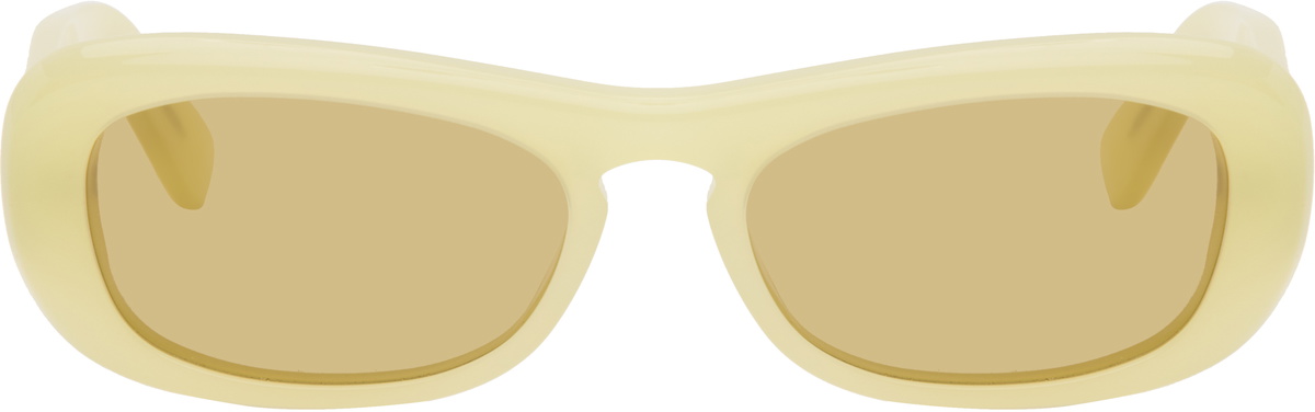 RETROSUPERFUTURE Yellow Sugo Sunglasses